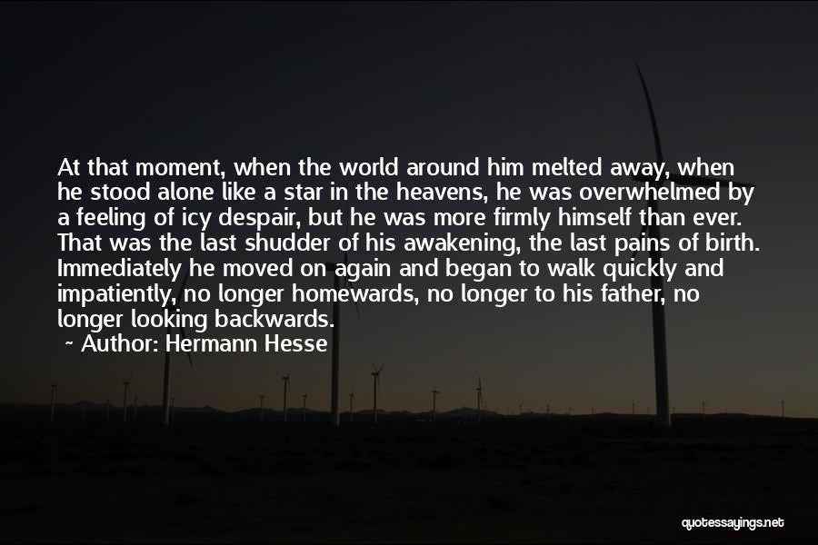 Feeling Alone In The World Quotes By Hermann Hesse