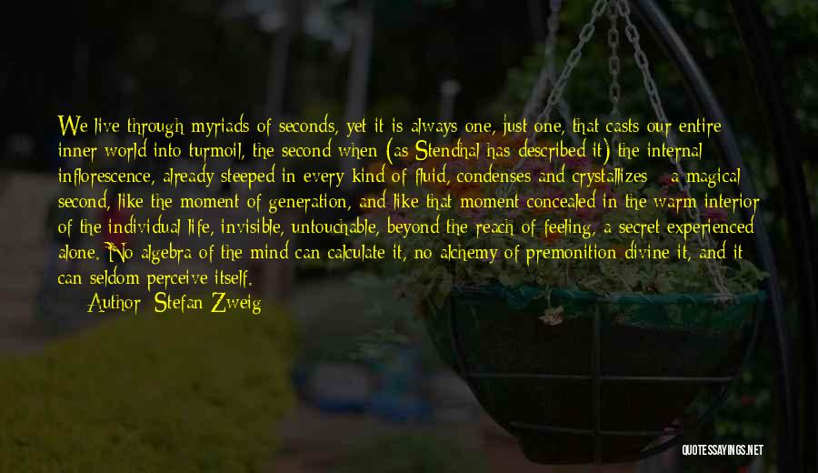 Feeling Alone In This World Quotes By Stefan Zweig