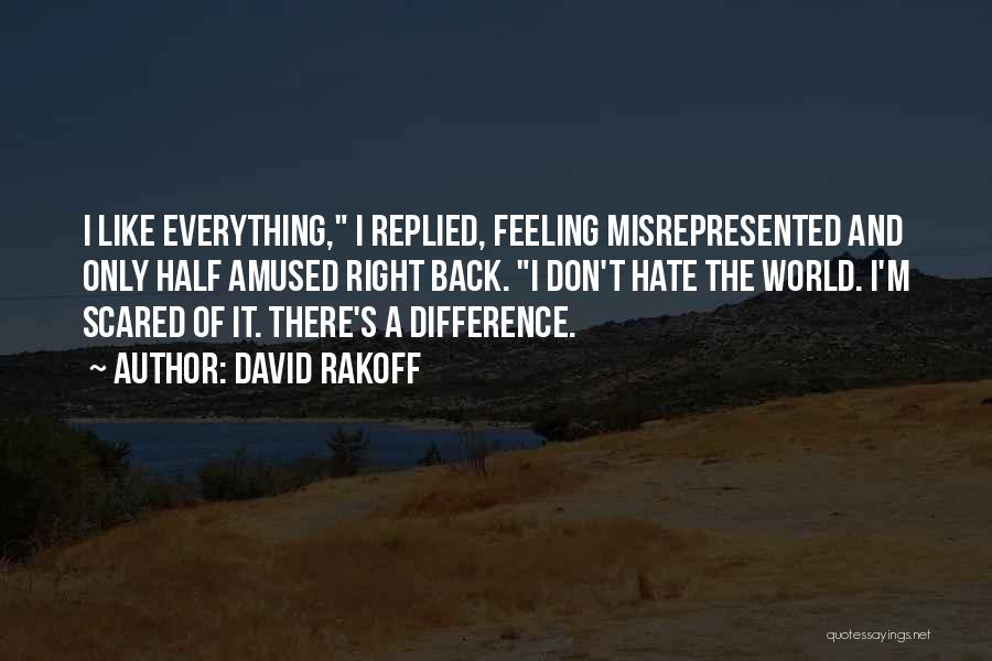 Feeling Amused Quotes By David Rakoff