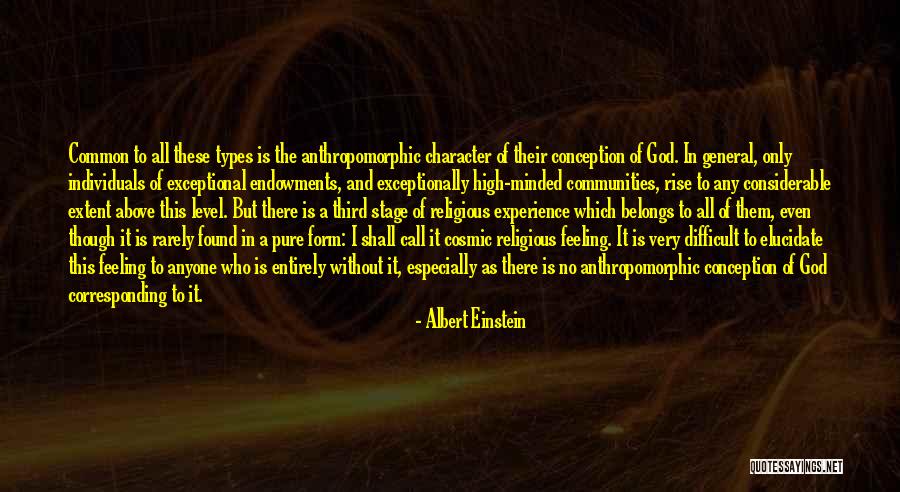 Feeling And Form Quotes By Albert Einstein