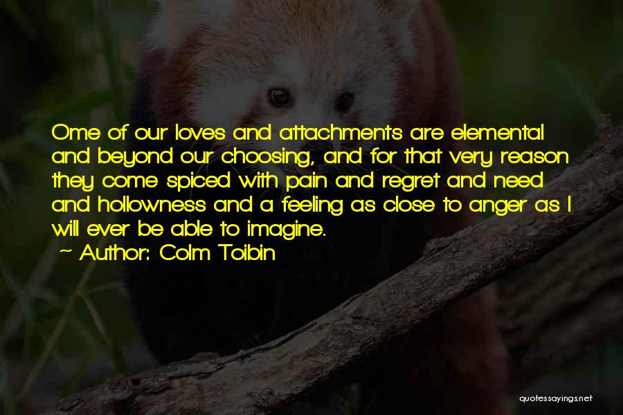 Feeling Anger Quotes By Colm Toibin