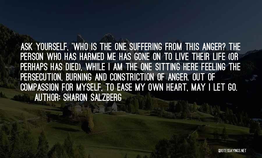 Feeling Anger Quotes By Sharon Salzberg