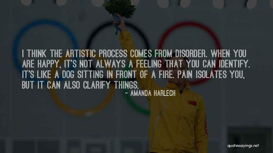 Feeling Artistic Quotes By Amanda Harlech