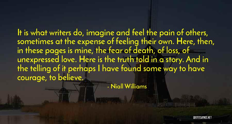 Feeling At A Loss Quotes By Niall Williams