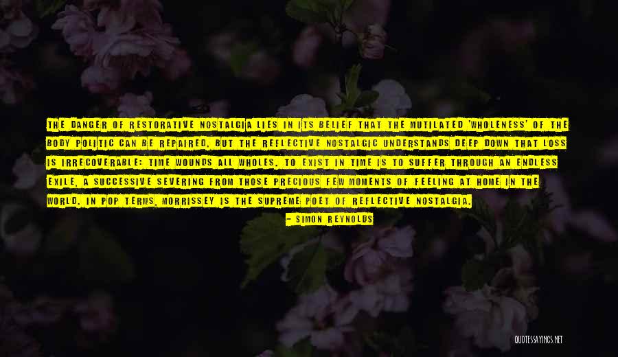 Feeling At A Loss Quotes By Simon Reynolds Feeling At A Loss Quotes By Simon Reynolds