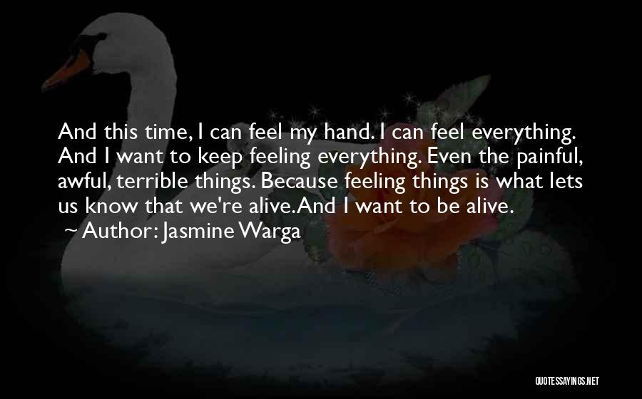 Feeling Awful Quotes By Jasmine Warga