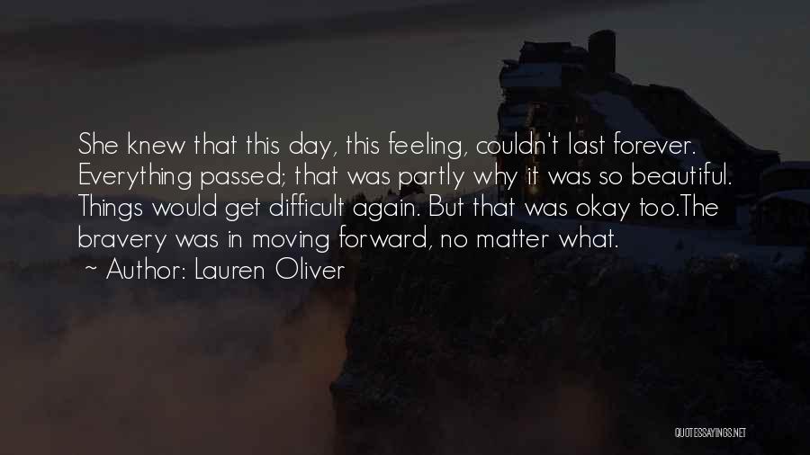 Feeling Beautiful Quotes By Lauren Oliver