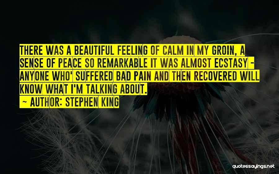 Feeling Beautiful Quotes By Stephen King