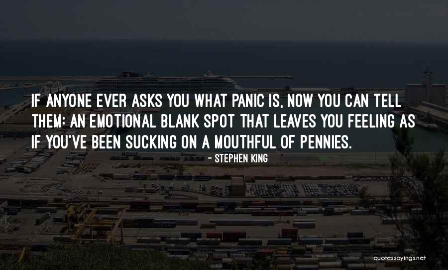 Feeling Blank Quotes By Stephen King Feeling Blank Quotes By Stephen King