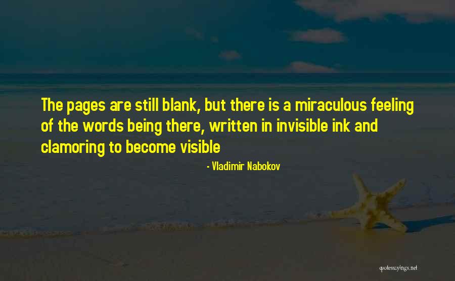 Feeling Blank Quotes By Vladimir Nabokov Feeling Blank Quotes By Vladimir Nabokov