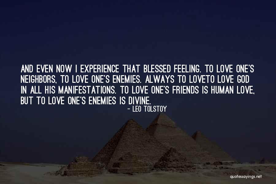 Feeling Blessed By God Quotes By Leo Tolstoy Feeling Blessed By God Quotes By Leo Tolstoy