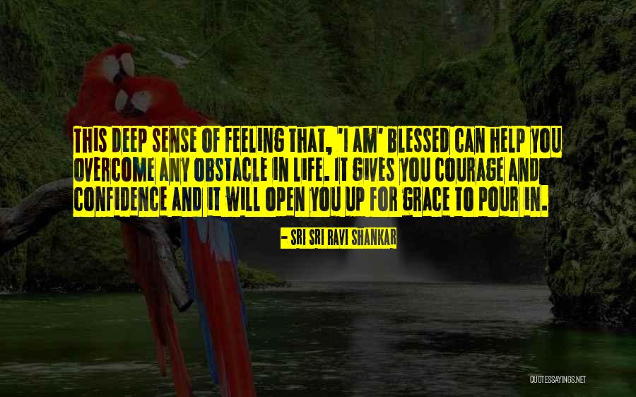 Feeling Blessed In Life Quotes By Sri Sri Ravi Shankar