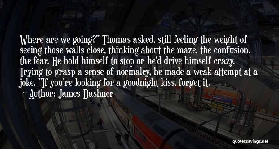 Feeling Close To Someone Quotes By James Dashner