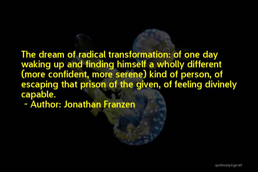 Feeling Confident Quotes By Jonathan Franzen