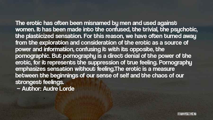 Feeling Confused Quotes By Audre Lorde
