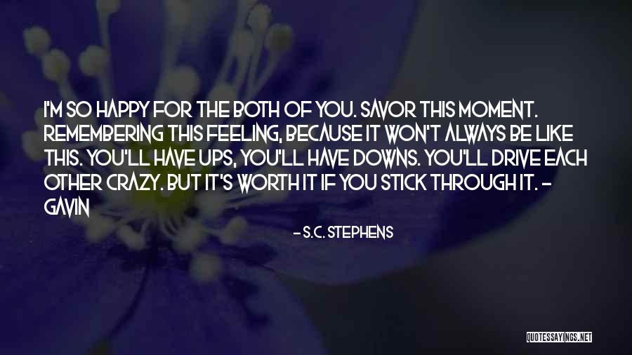Feeling Crazy Quotes By S.C. Stephens Feeling Crazy Quotes By S.C. Stephens