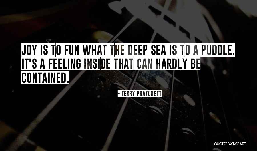 Feeling Deep Quotes By Terry Pratchett Feeling Deep Quotes By Terry Pratchett
