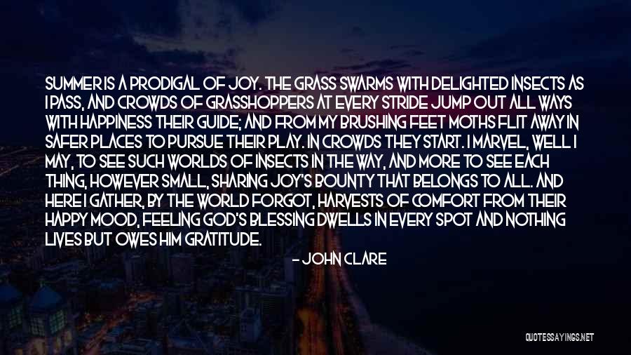 Feeling Delighted Quotes By John Clare