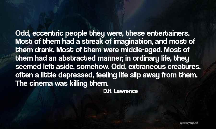 Feeling Depressed Quotes By D.H. Lawrence Feeling Depressed Quotes By D.H. Lawrence
