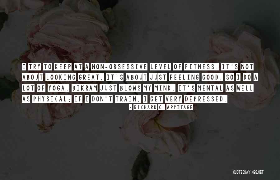 Feeling Depressed Quotes By Richard C. Armitage Feeling Depressed Quotes By Richard C. Armitage