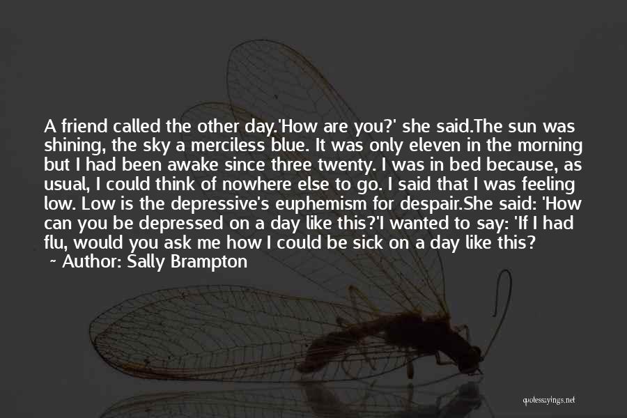 Feeling Depressed Quotes By Sally Brampton