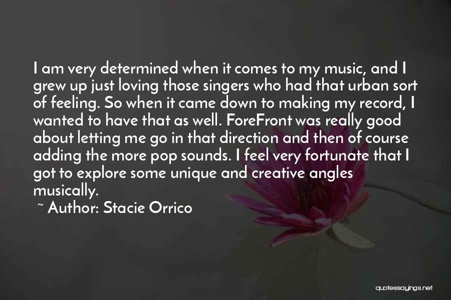 Feeling Determined Quotes By Stacie Orrico