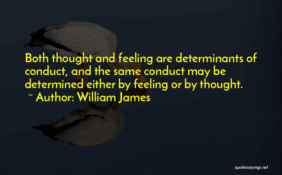 Feeling Determined Quotes By William James