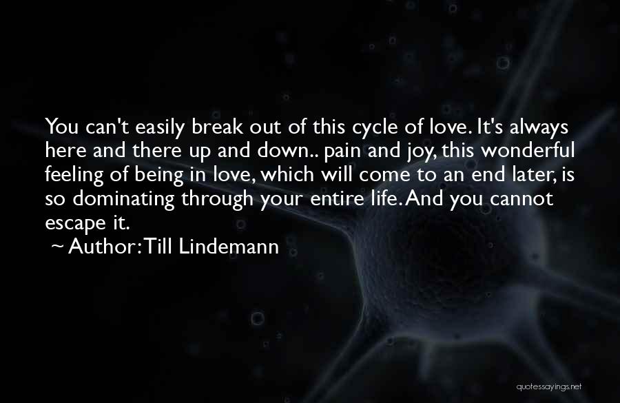 Feeling Down Life Quotes By Till Lindemann