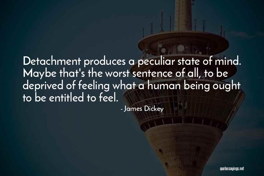 Feeling Entitled Quotes By James Dickey