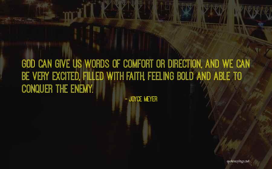 Feeling Excited Quotes By Joyce Meyer