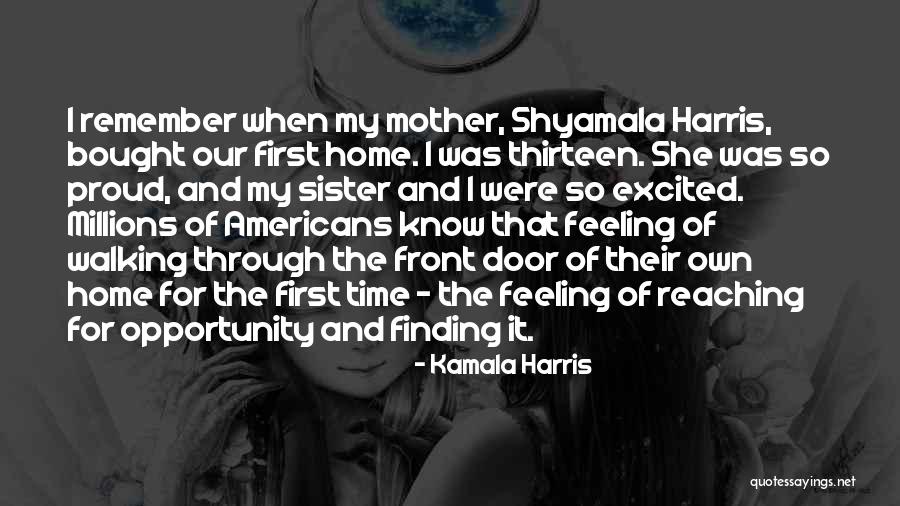 Feeling Excited Quotes By Kamala Harris