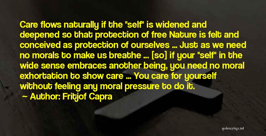 Feeling Free Quotes By Fritjof Capra