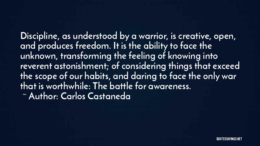 Feeling Freedom Quotes By Carlos Castaneda