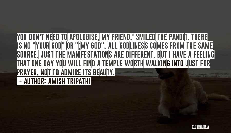 Feeling Friend Quotes By Amish Tripathi