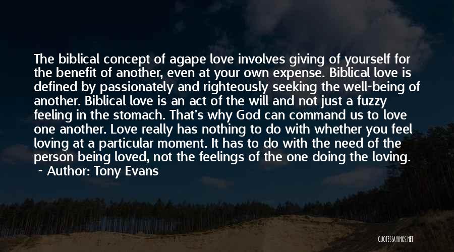 Feeling God's Love Quotes By Tony Evans