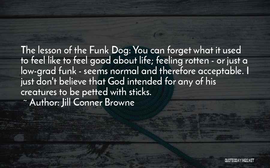Feeling Good About My Life Quotes By Jill Conner Browne