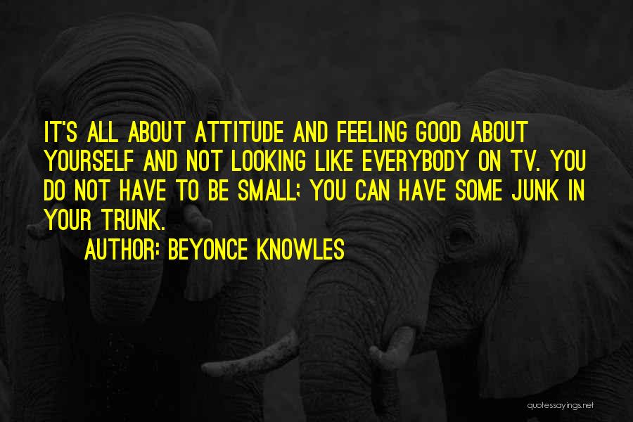 Feeling Good About Yourself Quotes By Beyonce Knowles