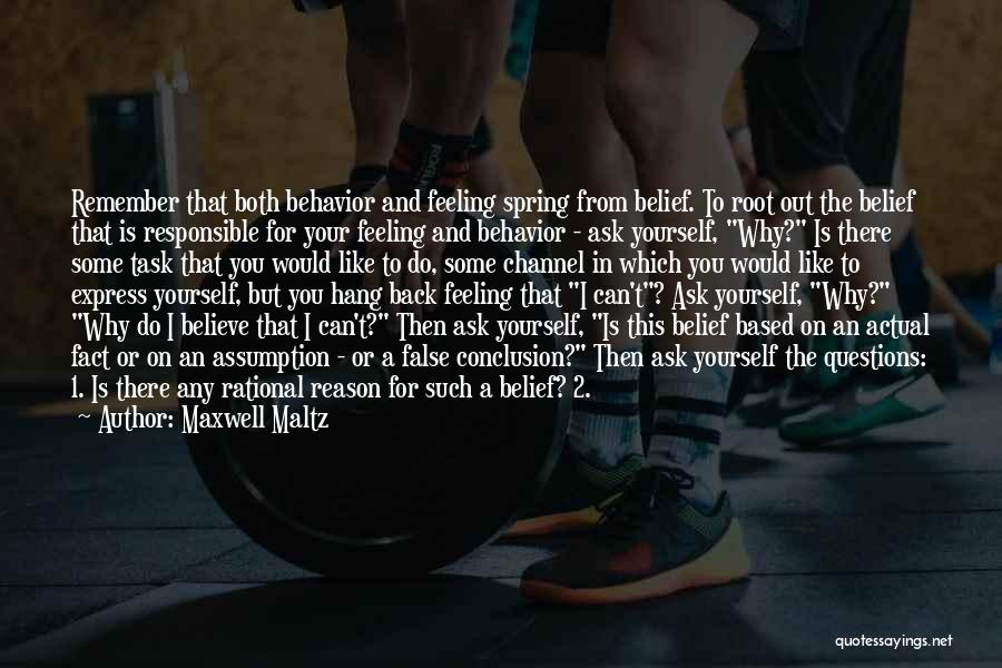 Feeling Good About Yourself Quotes By Maxwell Maltz