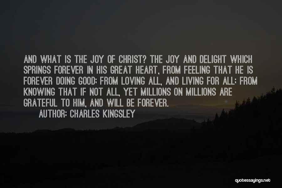 Feeling Great Quotes By Charles Kingsley