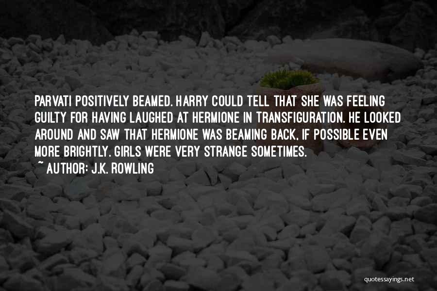 Feeling Guilty Quotes By J.K. Rowling