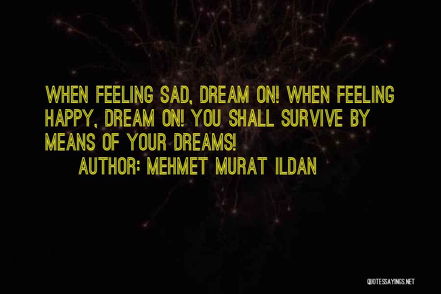 Feeling Happy But Sad Quotes By Mehmet Murat Ildan