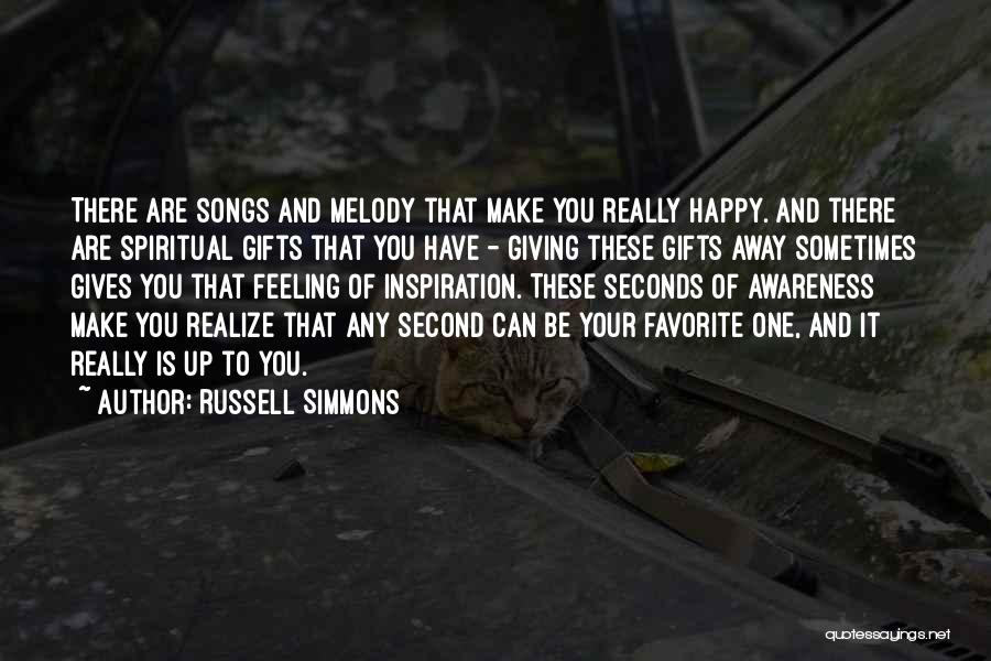 Feeling Happy With Yourself Quotes By Russell Simmons