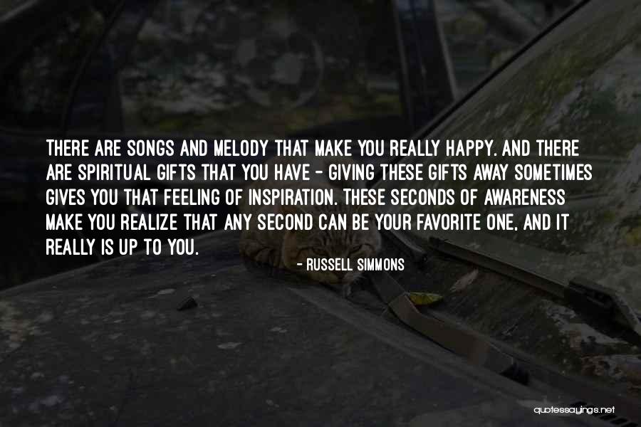 Feeling Happy With Yourself Quotes By Russell Simmons