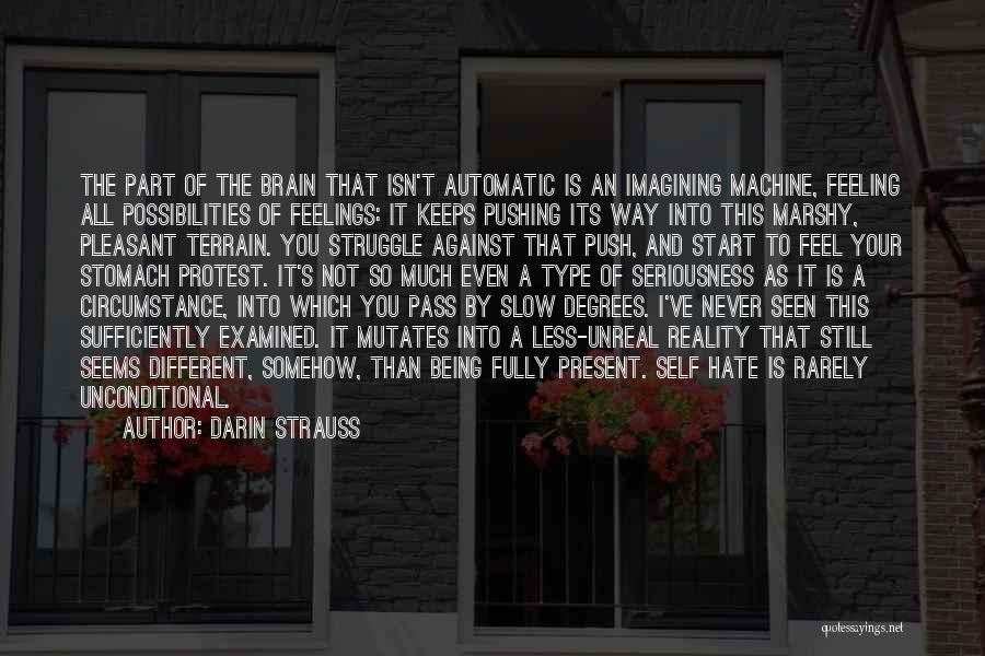 Feeling Hate Quotes By Darin Strauss