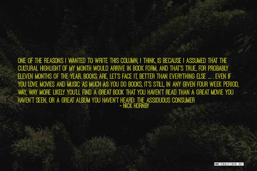 Feeling Heard Quotes By Nick Hornby Feeling Heard Quotes By Nick Hornby