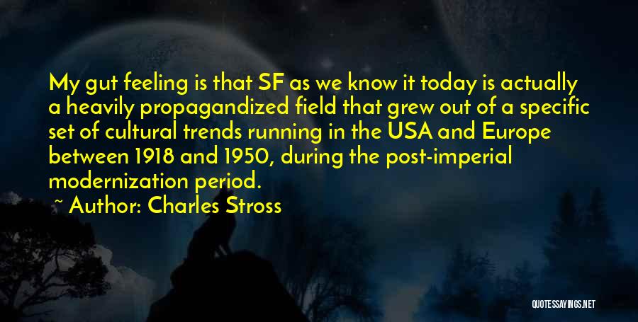 Feeling In Between Quotes By Charles Stross