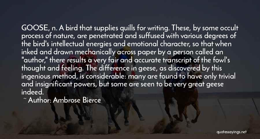 Feeling Insignificant Quotes By Ambrose Bierce