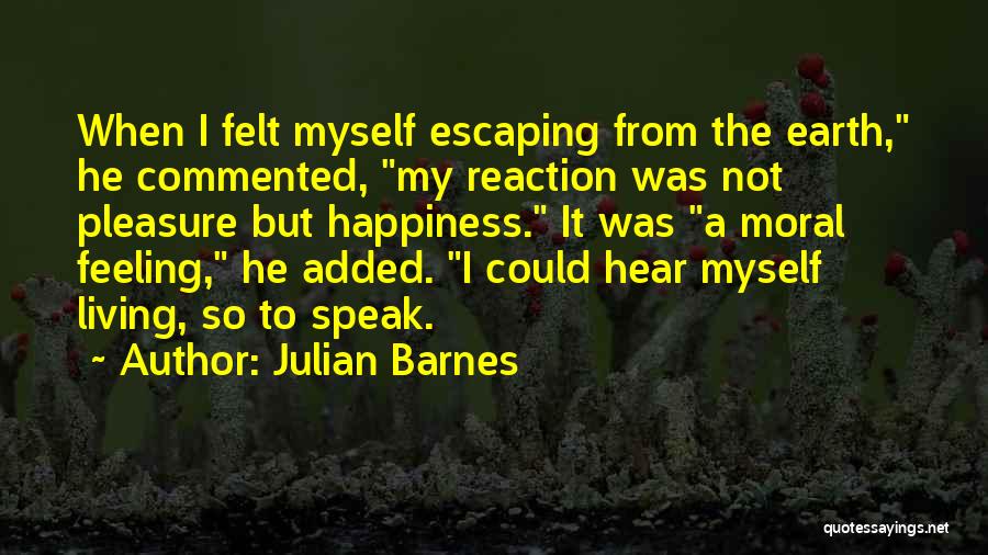 Feeling It Quotes By Julian Barnes
