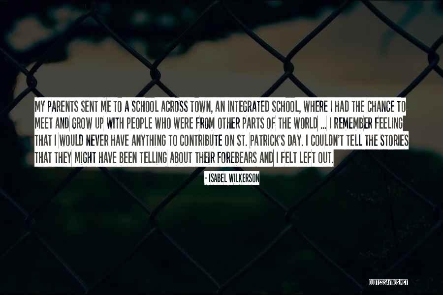 Feeling Left Out Quotes By Isabel Wilkerson Feeling Left Out Quotes By Isabel Wilkerson