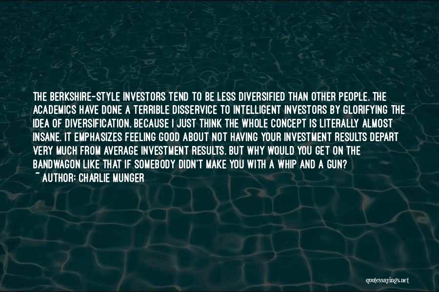 Feeling Less Than Quotes By Charlie Munger